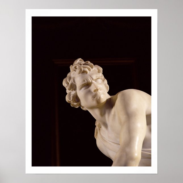 David, 1623-24 (marble) (detail) poster (Front)