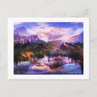 David A. Baker  postcard