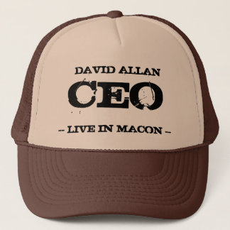 David Allan CEO Trucker Hat
