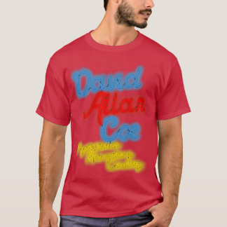 David Allan Coe Mysterious Rhinestone Cowboy Neon T-Shirt