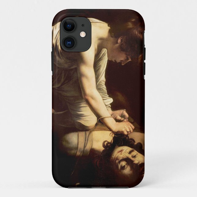 David and Goliath - Caravaggio c.1610 Case-Mate iPhone Case (Back)