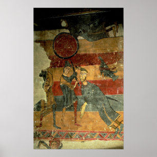 David and Goliath, Catalan School Poster