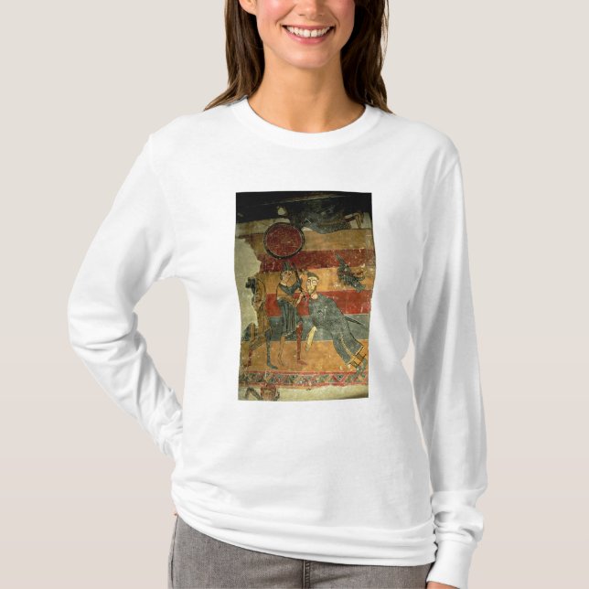 David and Goliath, Catalan School T-Shirt (Front)