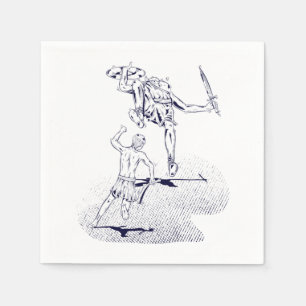 David and Goliath Napkin