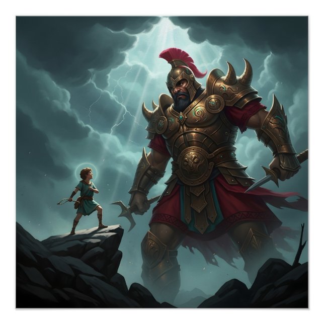 David and Goliath Poster (Front)