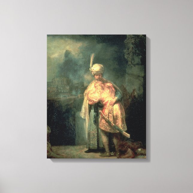 David and Jonathan, 1642 Canvas Print (Front)