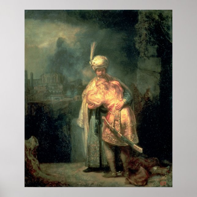 David and Jonathan, 1642 Poster (Front)