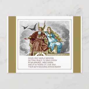 DAVID AND MARLA MANGAN 48TH ANNIVERSARY CARD   