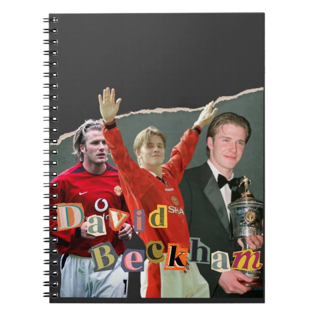 David Beckham Notebook (Front)