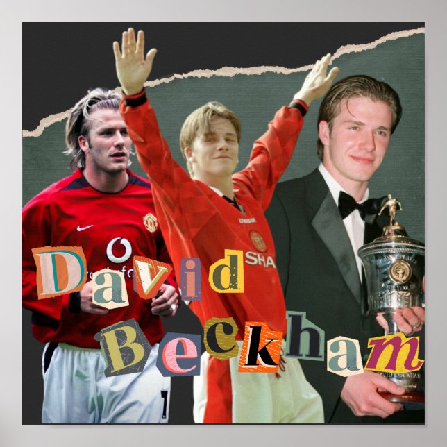 David Beckham Poster (Front)