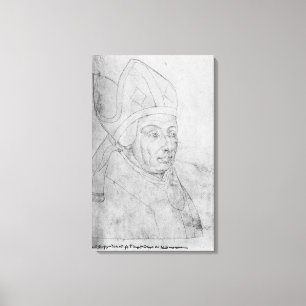 David, bishop of Utrecht Canvas Print