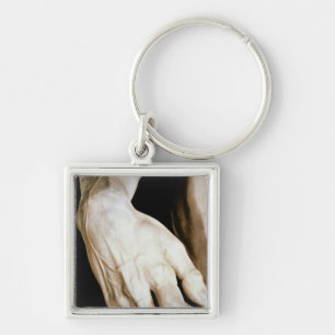 David by Michelangelo Buonarroti , 1501-04 Key Ring