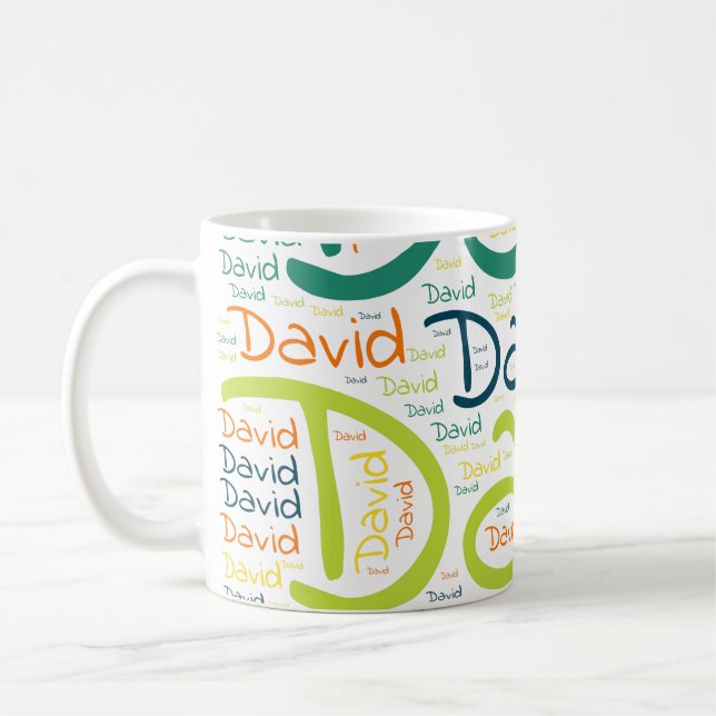 David Coffee Mug (Left)