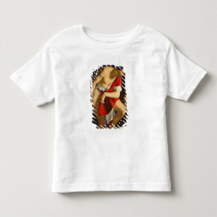 David contemplating the head of Goliath Toddler T-Shirt