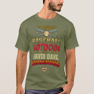 David Dahl If It Involves Baseball Hotdogs T-Shirt