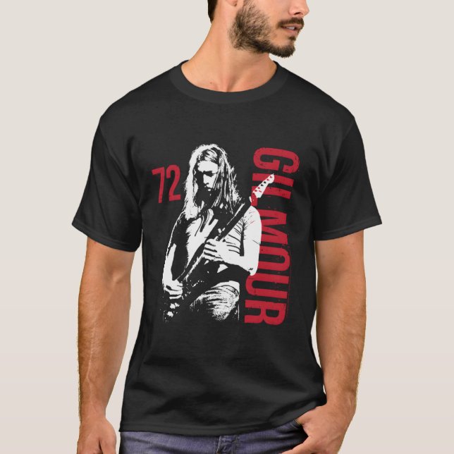 David Gilmour Gilmour 72 T-Shirt (Front)