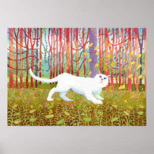 David hockney art style poster