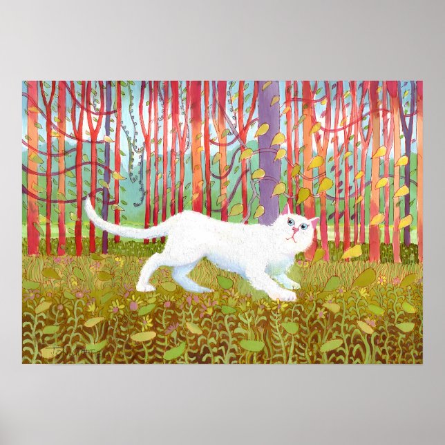 David hockney art style poster (Front)
