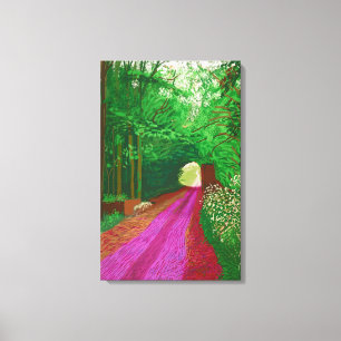 David Hockney - David Hockney Canvas Print