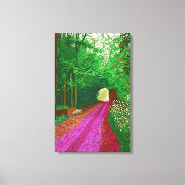 David Hockney - David Hockney Canvas Print (Front)