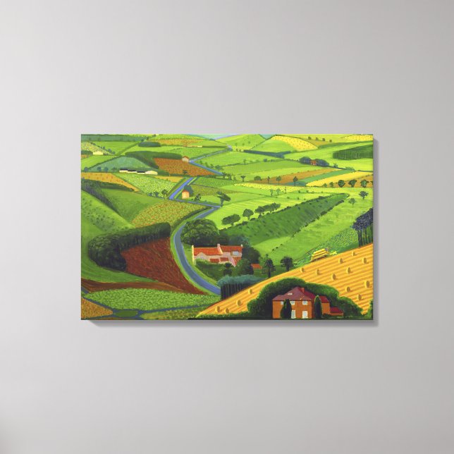 David Hockney - David Hockney Canvas Print (Front)