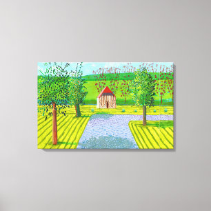 David Hockney - David Hockney Canvas Print