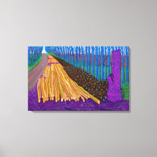 David Hockney - David Hockney Canvas Print