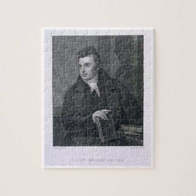 David Hosack, engraved by Asher Brown Durand (1796 Jigsaw Puzzle (Vertical)