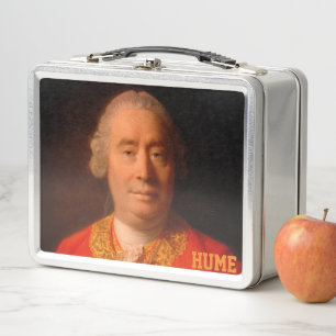 David Hume (1766 Allan Ramsay portrait) Metal Lunch Box