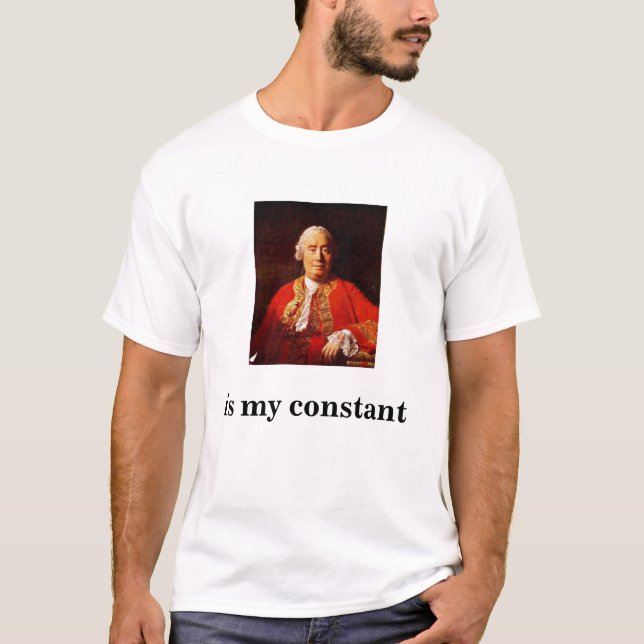 David Hume is my Constant T-Shirt (Front)