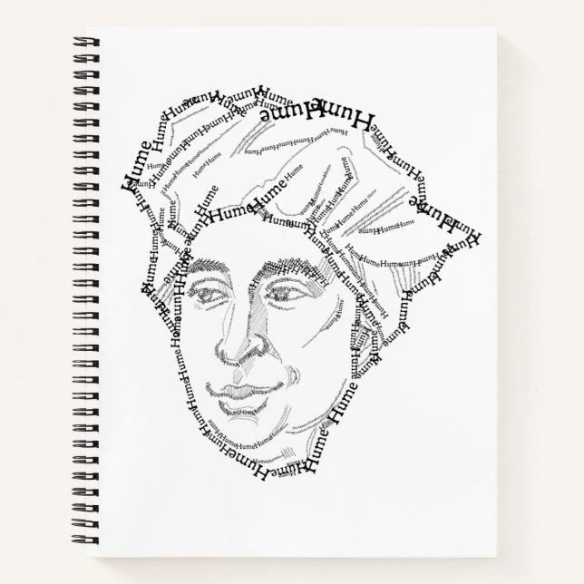 David Hume Notebook (Front)