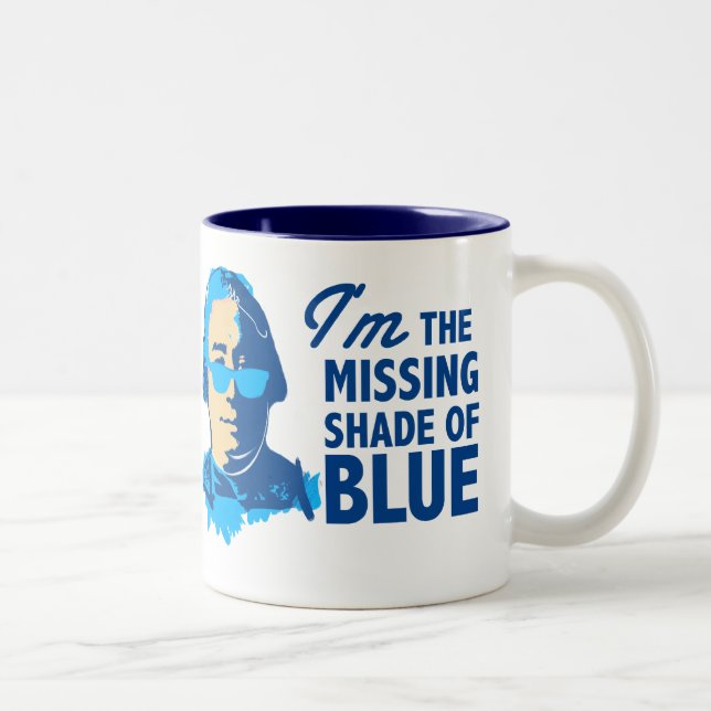 David Hume Shade of Blue Mug (Right)