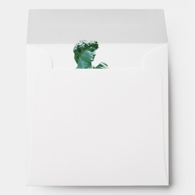 David in the Clouds Envelope (Back (Bottom))