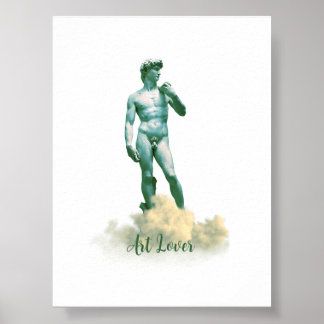 David in the Clouds Poster