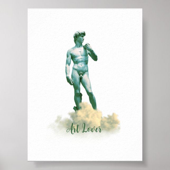 David in the Clouds Poster (Front)