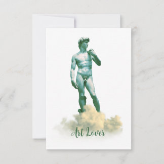 David in the Clouds RSVP Card