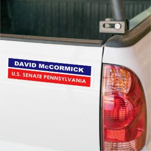 David McCormick US Senate Pennsylvania 2022 Bumper Sticker