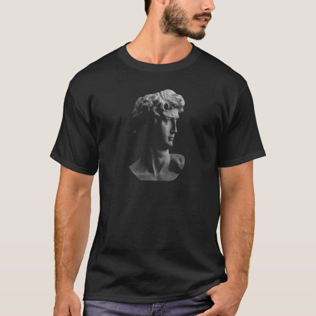David Michelangelo Roman Head T-Shirt (Front)