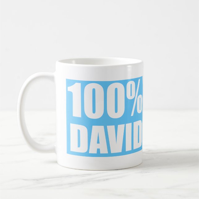 David name coffee mug (Left)
