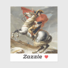 David – Napoleon Crossing the Alps 