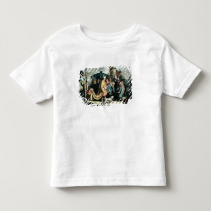 David Offering the Head of Goliath to King Saul Toddler T-Shirt