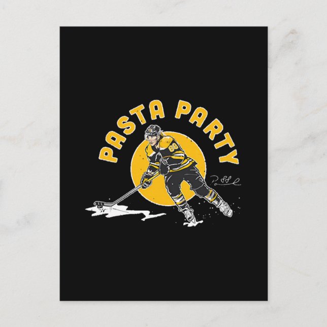 David PastrnakDavid Pastrnak Postcard (Front)