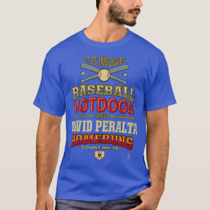 David Peralta If It Involves Baseball Hotdogs T-Shirt