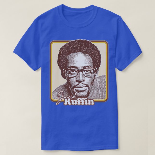 David Ruffin Retro Soul Fan Design T-Shirt (Design Front)