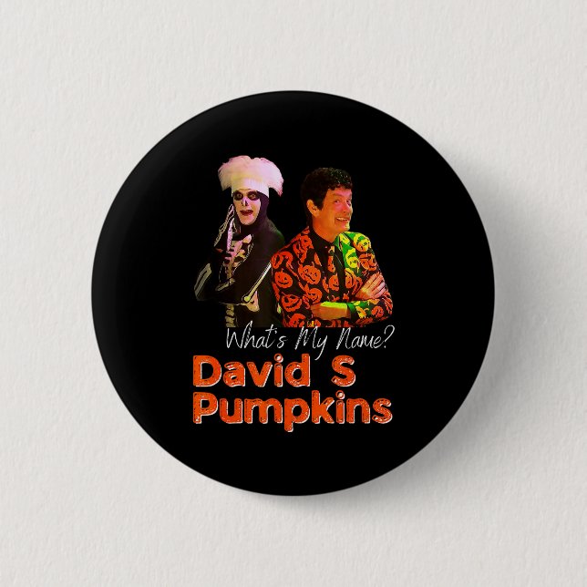 David S Pumpkins Skeleton Funny Skit Men Clothing  6 Cm Round Badge (Front)
