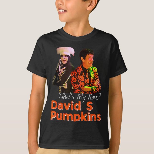 David S Pumpkins Skeleton Funny Skit Men Clothing  T-Shirt (Front)