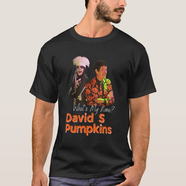 David S Pumpkins Skeleton   Skit Men Clothing Spel T-Shirt (Front)