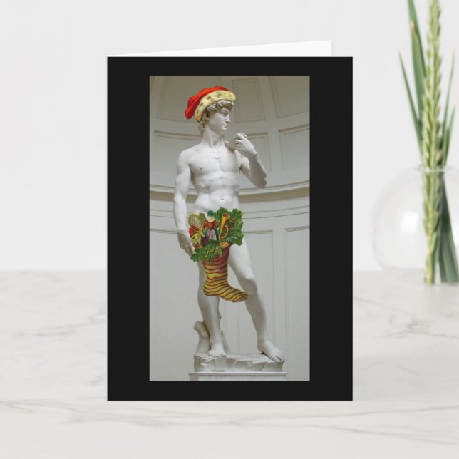 David Santa Christmas Card (Front)