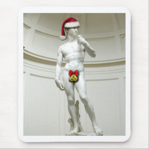 David Santa Mouse Mat