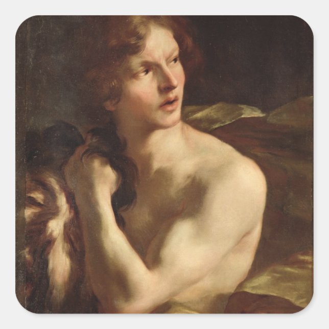 David Square Sticker (Front)